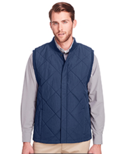 Dawson Quilted Hacking Vest UC709 UltraClub Adult/Ladies
